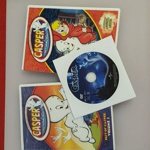 Casper the Friendly Ghost Wendy the Witch Vols. 1 & 2...& 2003 'Casper' 3 DVDs